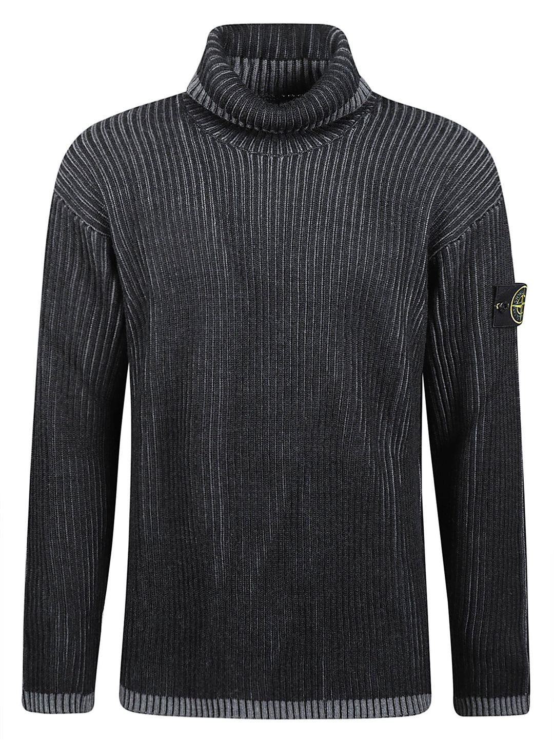 Stone Island Sweaters - Melange charcoal | 6b092d7e4e923b4826556b8f115cc2a5f71eeff9