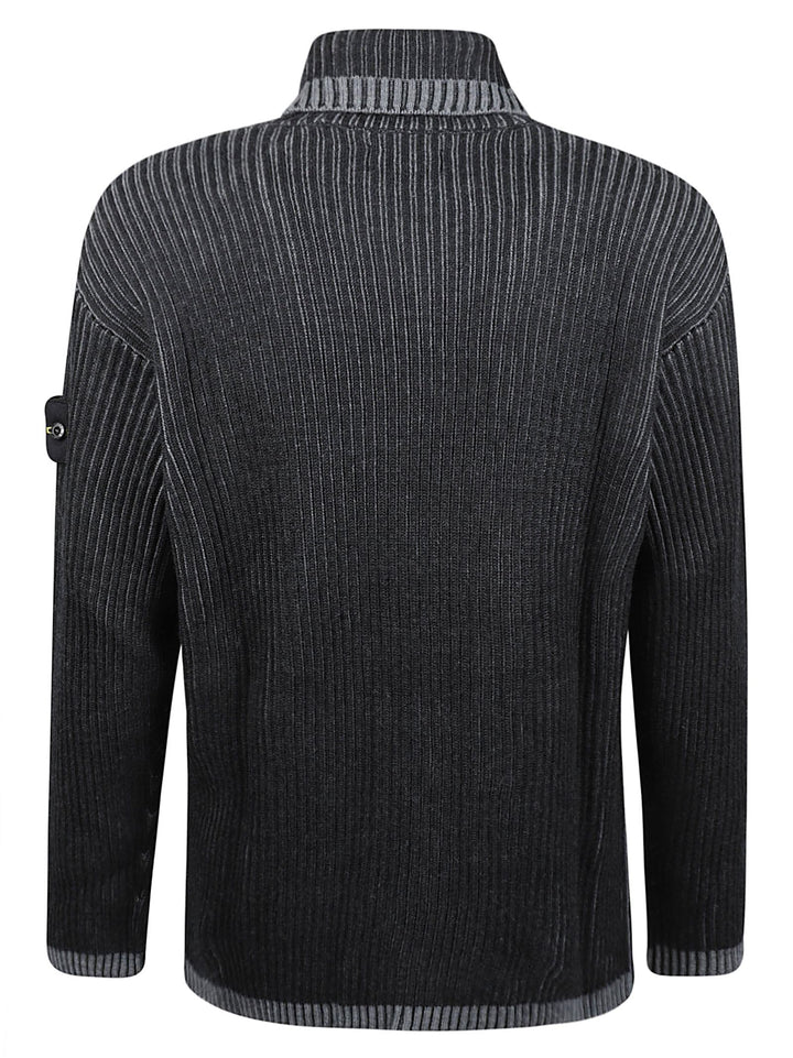 Stone Island Sweaters - Melange charcoal | 4660f05e6e98b9e470655bbcae717e3f5c981f9f
