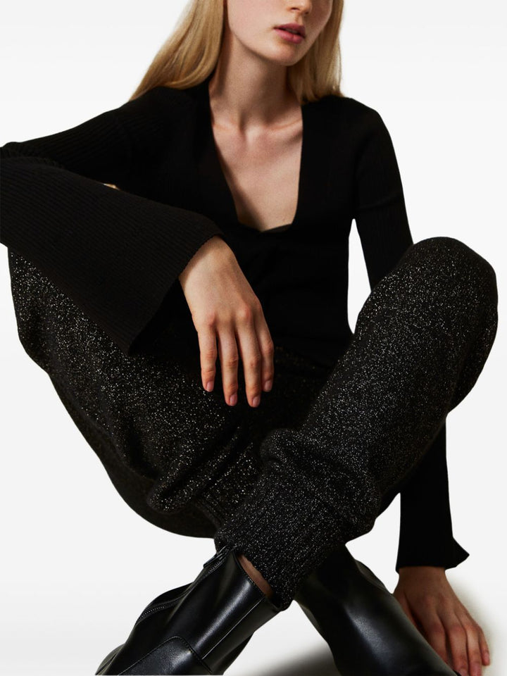 Twin-Set Trousers - Neve/oro | ad3c21d3e82c2b7117ae062a56499df8592807e5