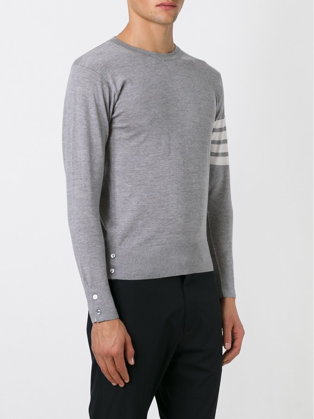 Thom Browne Sweaters - Pale grey | 20a684308c14737b1961f003584f9ca47840b3bf