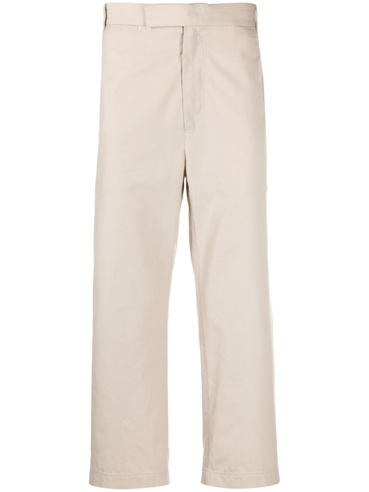 Thom Browne Trousers - Khaki | c42db259ec7a8b80b6c4f0cbf2d0964fb3330f17