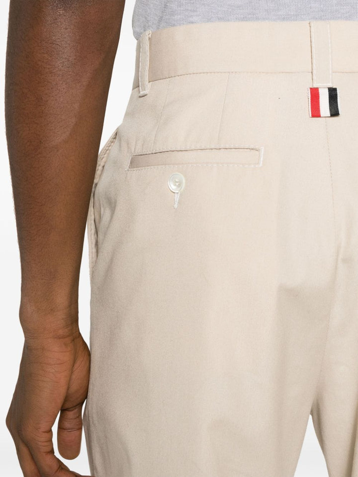 Thom Browne Trousers - Khaki | d0061eb667066b74ad58239582f5f56b127d22c5