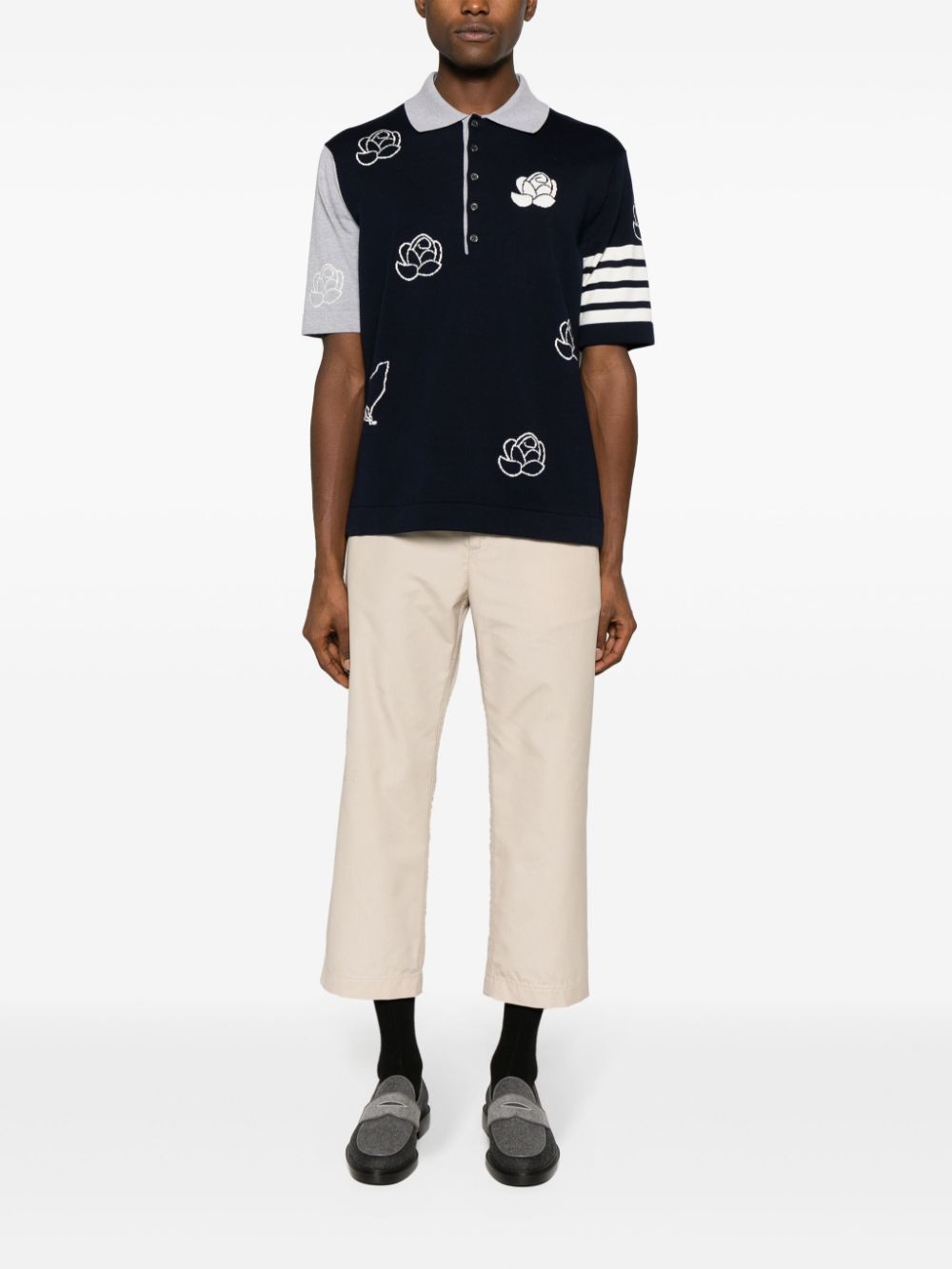 Thom Browne Trousers - Khaki | eec169c13578341142ec3bb14c5ff9ecafc30f98