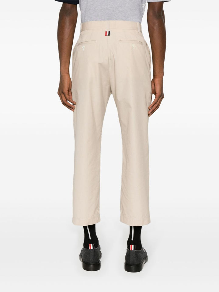 Thom Browne Trousers - Khaki | cda359f1a9864575e60c47cd62b303f23717c91f