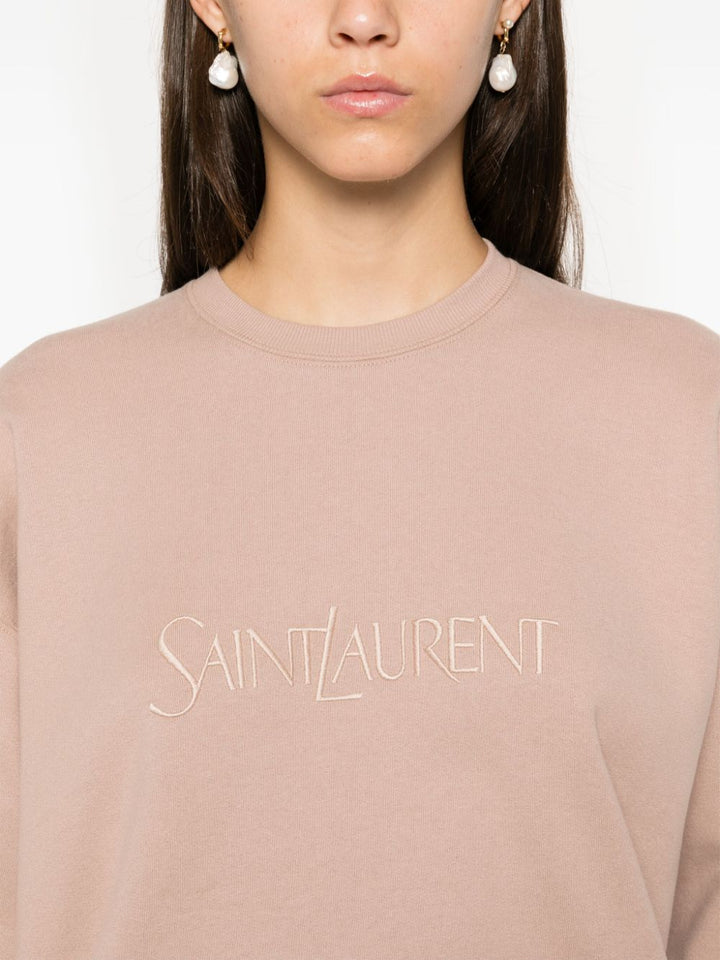 Saint Laurent Sweaters - Nude rose | 74da5a919f0e4ef8be4f4a931d013eae4c0b20b1