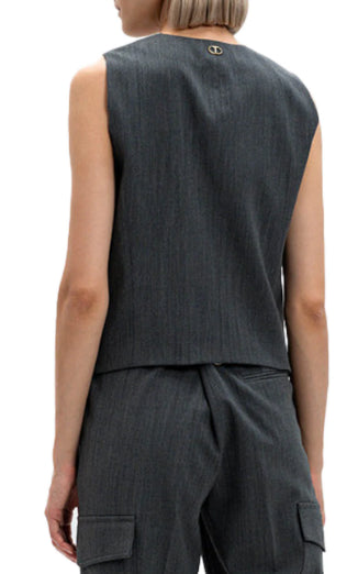 Twin-Set Jackets - Blacks and greys | cb04e78f4a426523efe844da328d3902596790c7