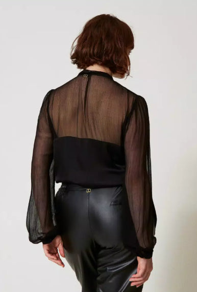 Twin-Set Shirts - Blacks and greys | 6767dfcf5a2b3ce6b10c6ff8c00975e32afb4d73