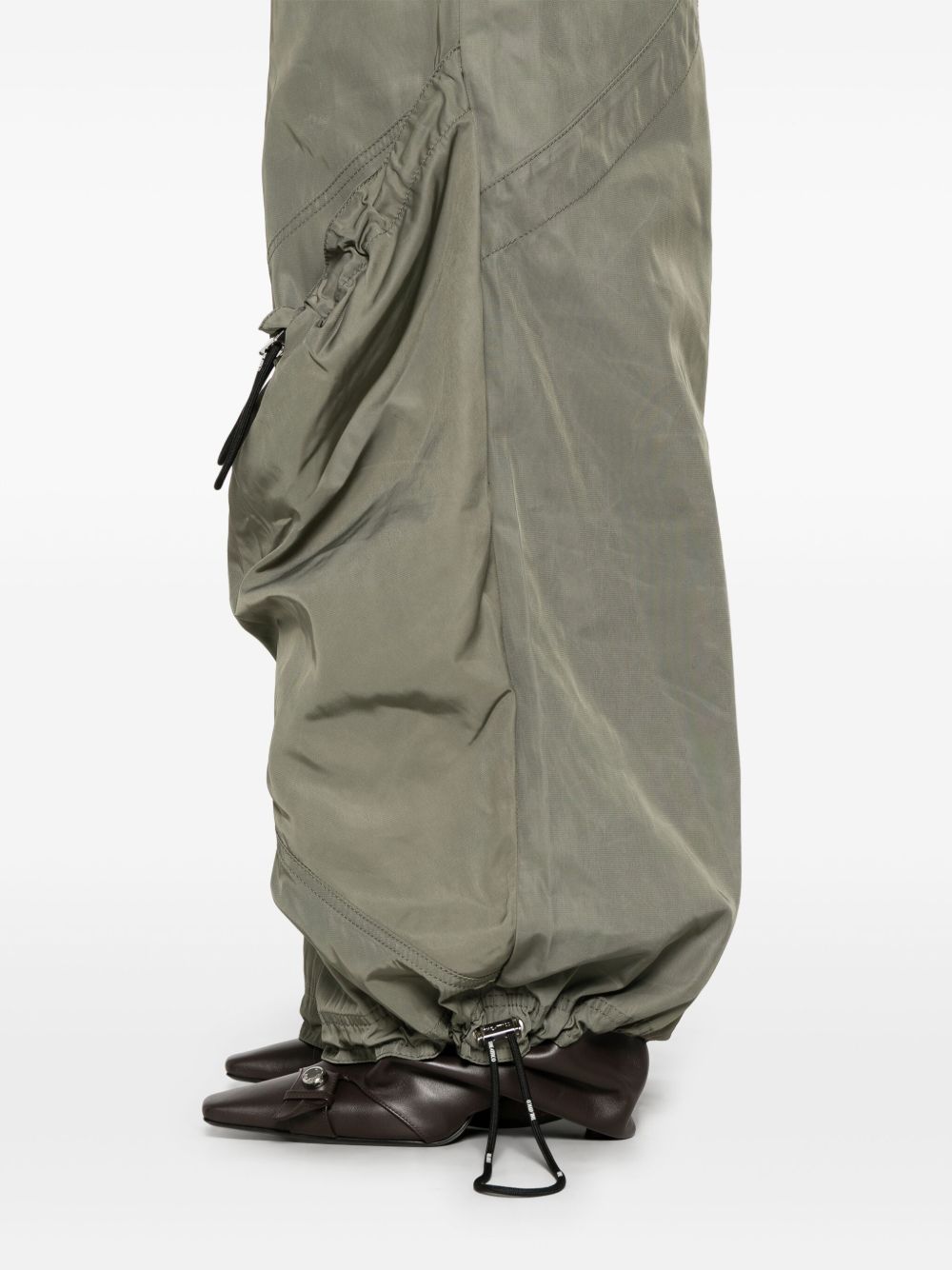 The Attico Trousers - Military green | f430aa19cbdcee78c23a06c5565edd2e19bd2714