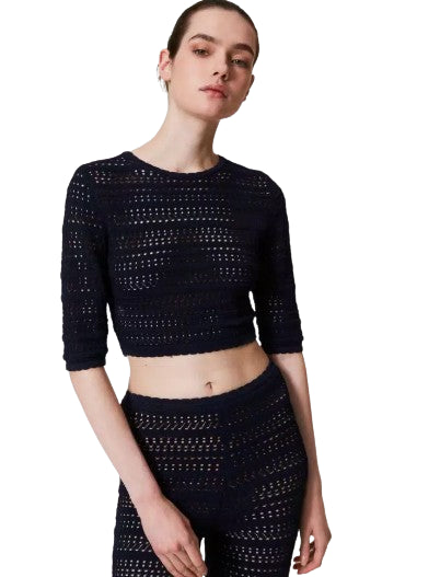 Twin-Set Sweaters - Blue and green | 98b8b95b0502059fefc6925c8dbd198cdf5f9712