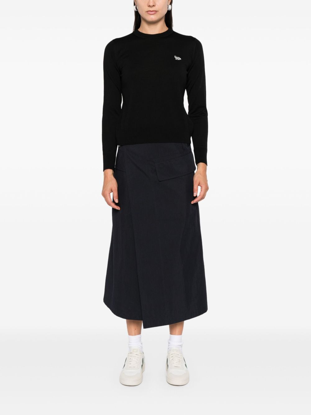 Maison Kitsune' Sweaters - Blacks and greys | 91566672b17e10b05fe4dd1e6ecbbb95ad19897e