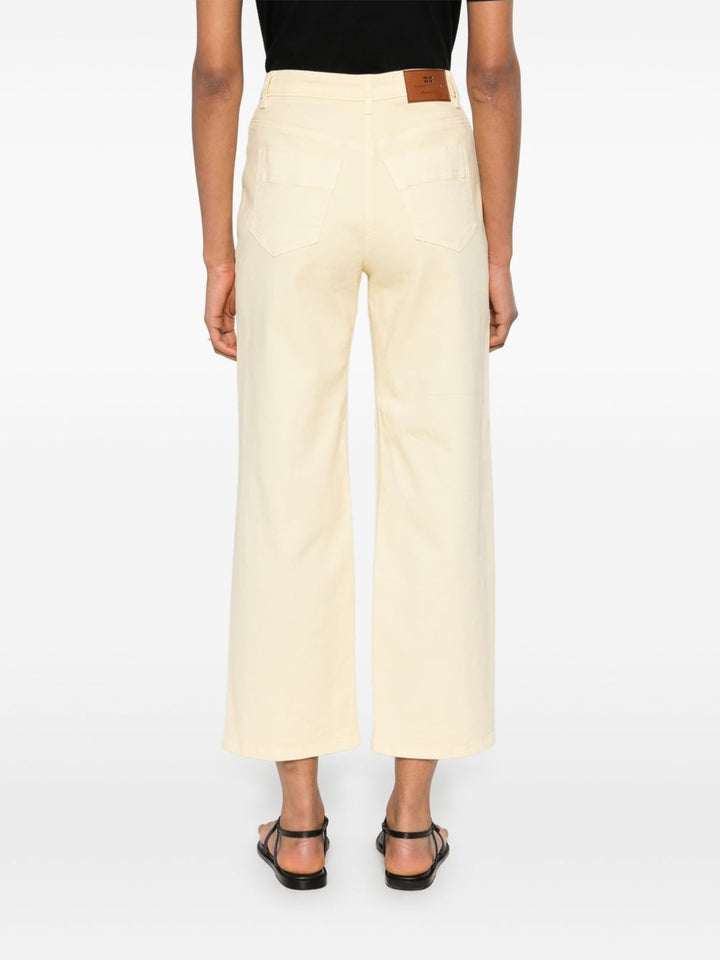 Elisabetta Franchi Trousers - Lemonade | 9f50bfd47823fd8a04f8aca83549a71378cb1fb8