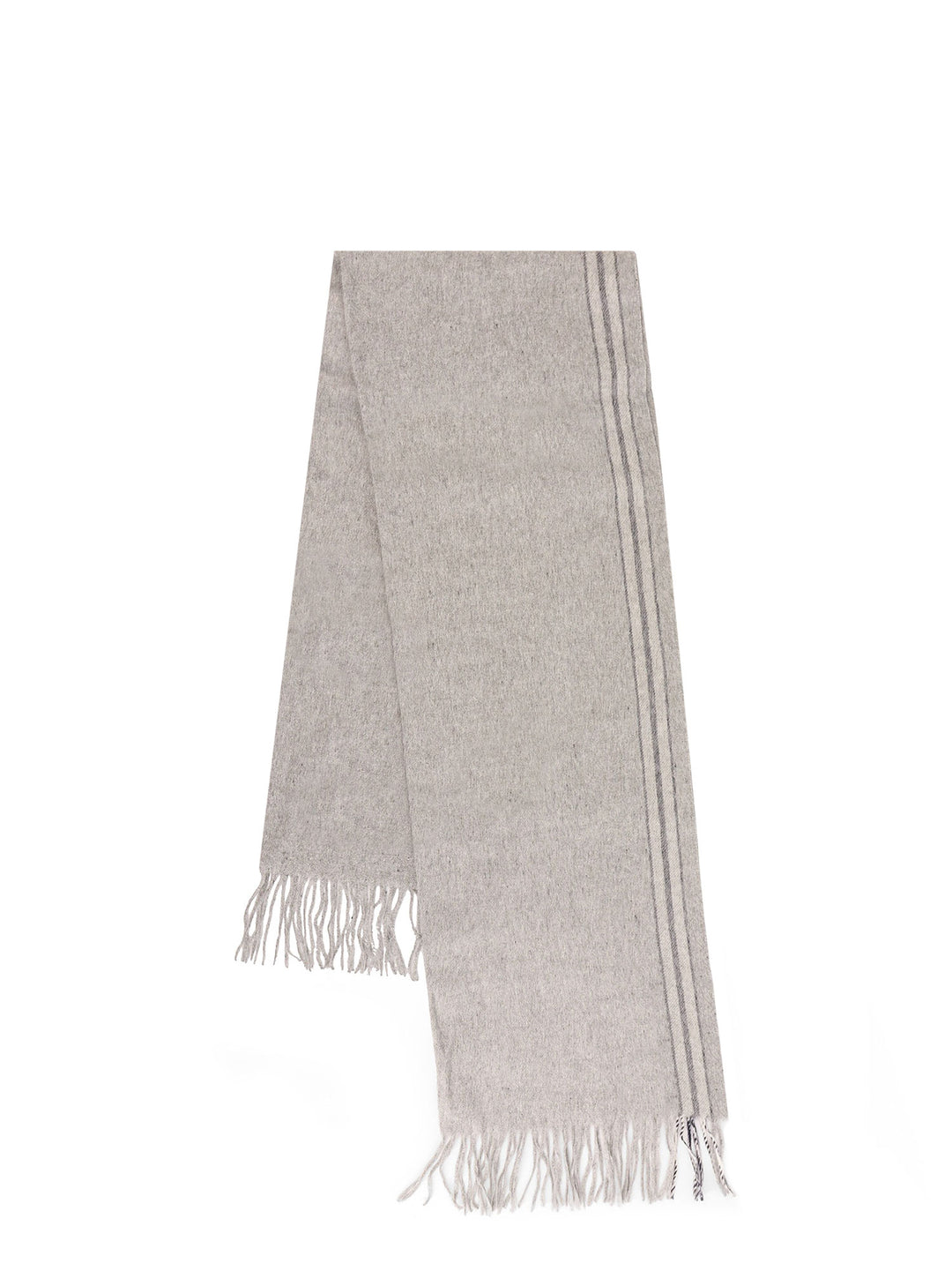 Brunello Cucinelli Scarfs - GRIGIO CHIARO NAVY | 6ebde66cbd9f9300a437308d84ca9f6c0df39158
