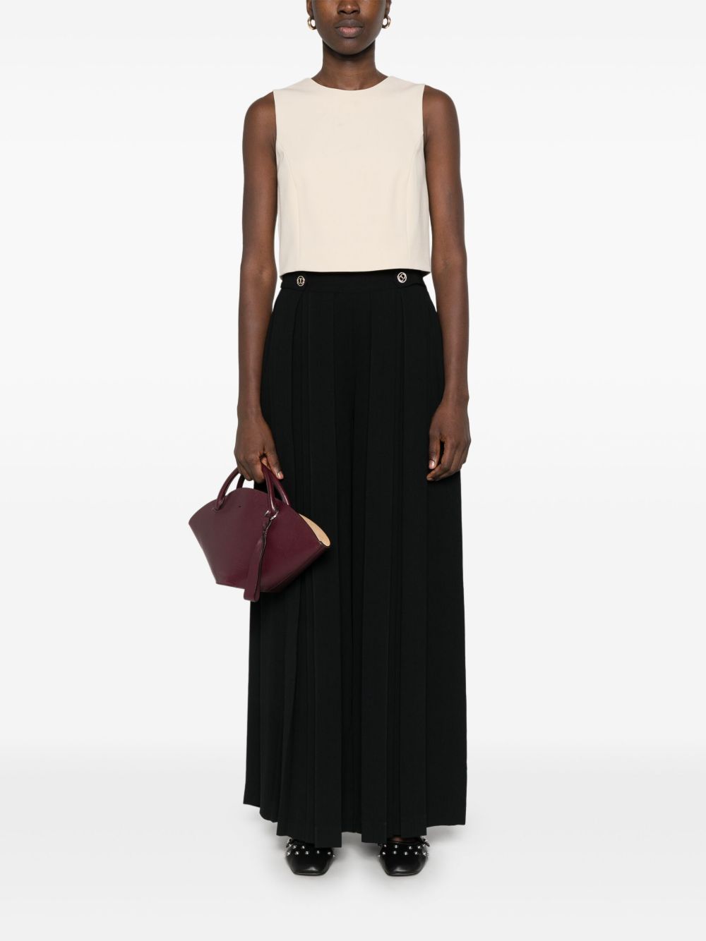 Twin-Set Trousers - Blacks and greys | ad9cc2b4e905375df63f4125ea4926097f3f3ed7