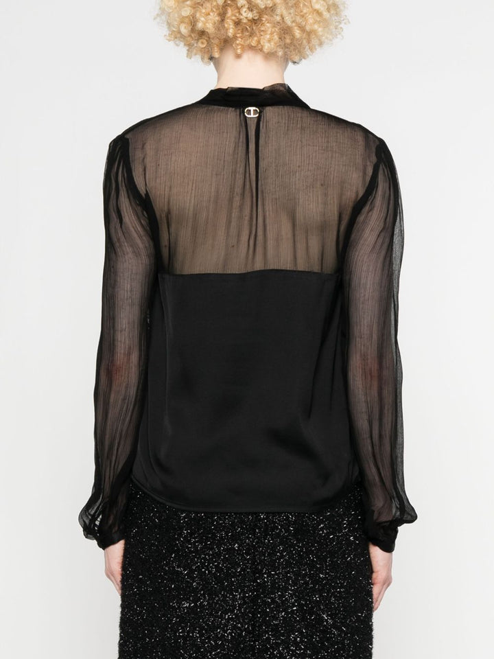 Twin-Set Shirts - Blacks and greys | 04e90b3e915297b5daf0d4fe11239711cc9fd8c7