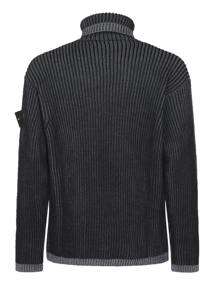 Stone Island Sweaters - Melange charcoal | 32227a2fcefbab9f302bd6249473aa95e726cc2e