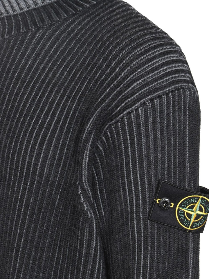 Stone Island Sweaters - Melange charcoal | 59dd0eea8495f661109916392b3c25bfe3763142