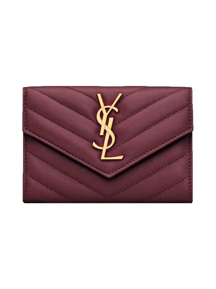 Saint Laurent Wallets & Pures - Burgundy | Wanan Luxury