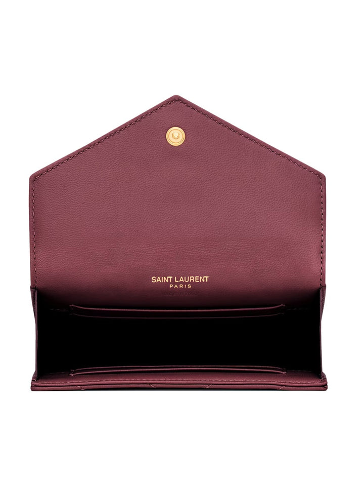 Saint Laurent Wallets & Pures - Burgundy | Wanan Luxury