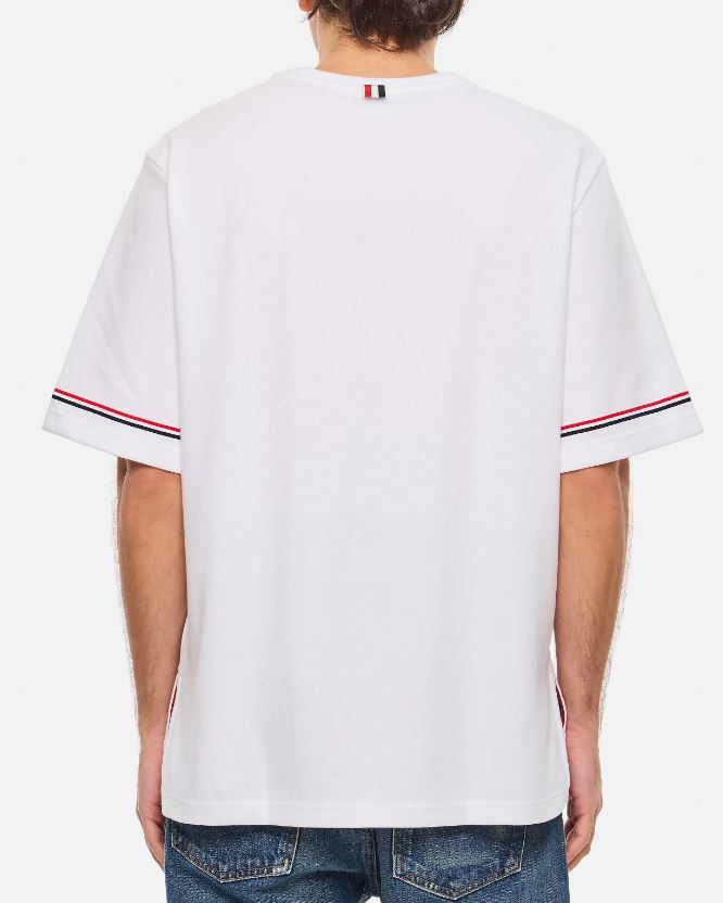 Thom Browne T-shirts and Polos - Light and natural | 320a04c34d57e343cdb9bf15998f755da9ce5f43