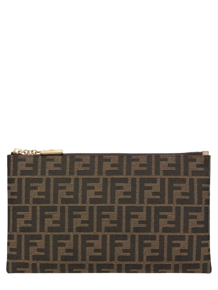Fendi Clutch Bags - Brown | Wanan Luxury