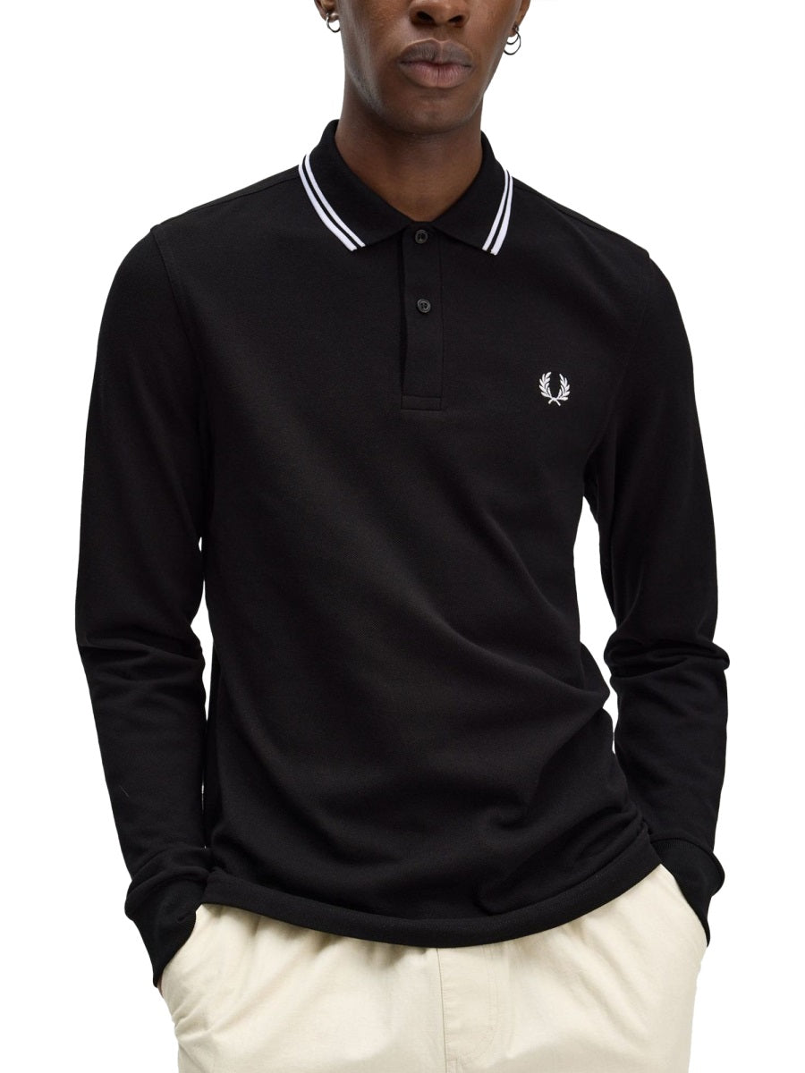 Fred Perry Polo - Black | Wanan Luxury