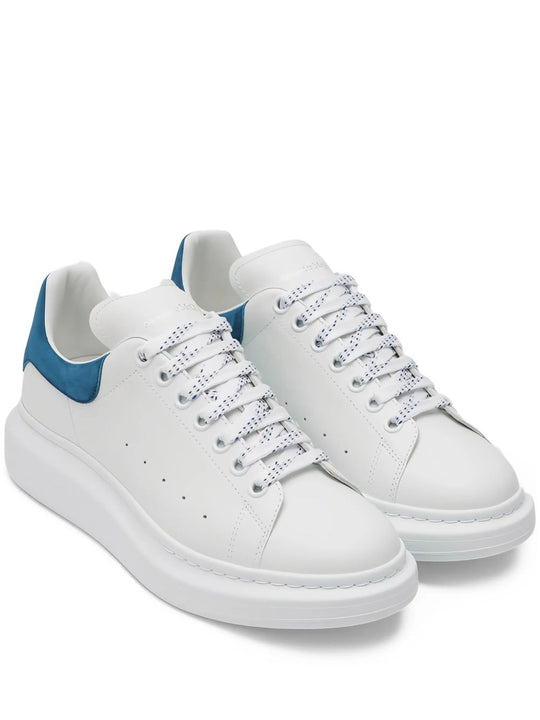 Flat Shoes White/Paris Blue