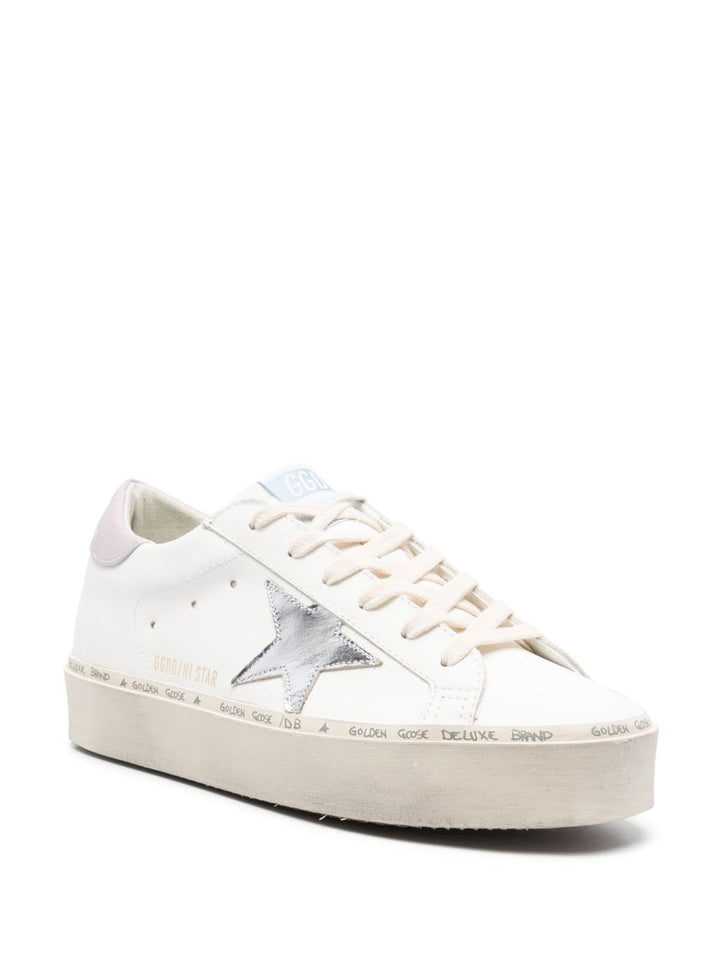 Golden Goose Flat shoes - White/silver/lilac | 7ff365c172b0900a097d0b693421f7b161bea88b