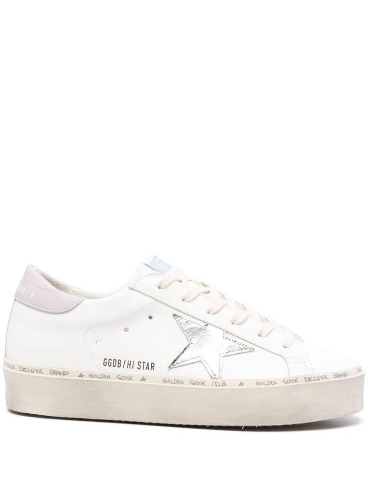Golden Goose Flat shoes - White/silver/lilac | 1260081f7aa49cc4e7487895105606db4ac3582d