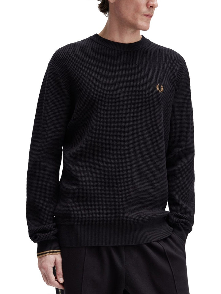 Fred Perry Sweaters - Black | Wanan Luxury