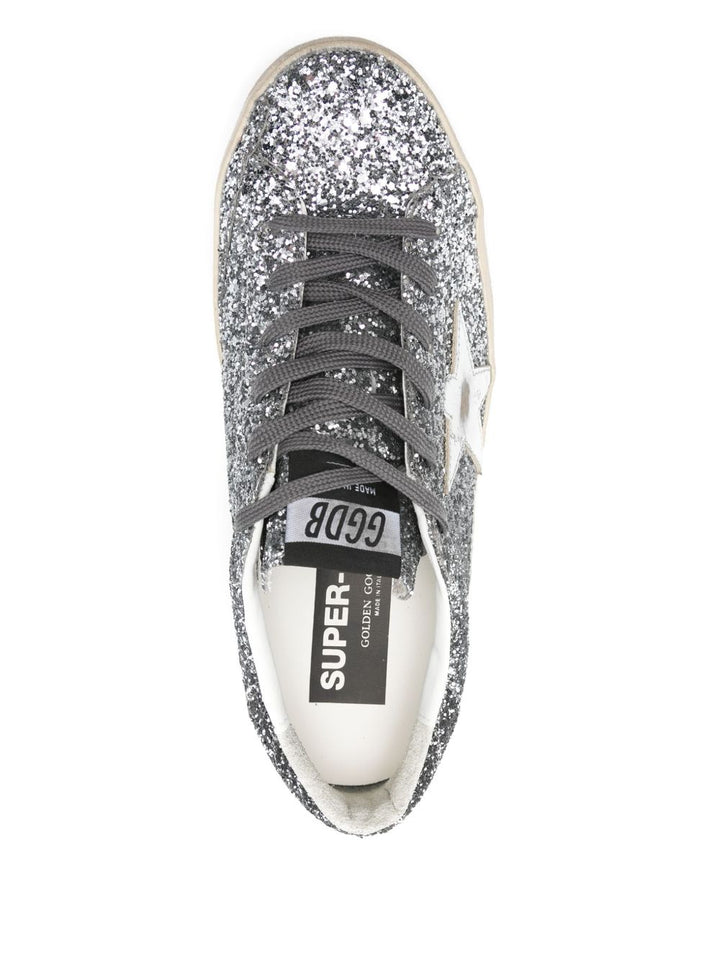 Golden Goose Flat shoes - Silver/black | ff0dd0b5497fe4563090752e577f3709f6781421