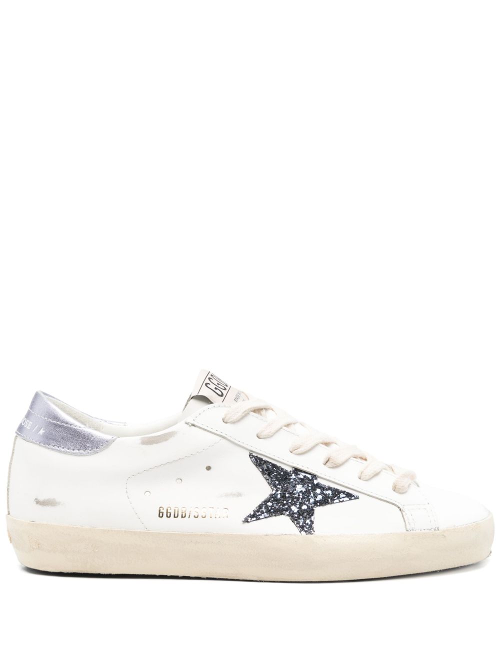 Golden Goose Flat shoes - White/black/glicine | 52e9242140d9cf2bb79bc6d46dbea63560ad7cb1