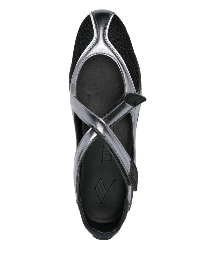 The Attico Flat shoes - Blacks and greys | b1deb463199f724bd42f624f816ce461b9a32062