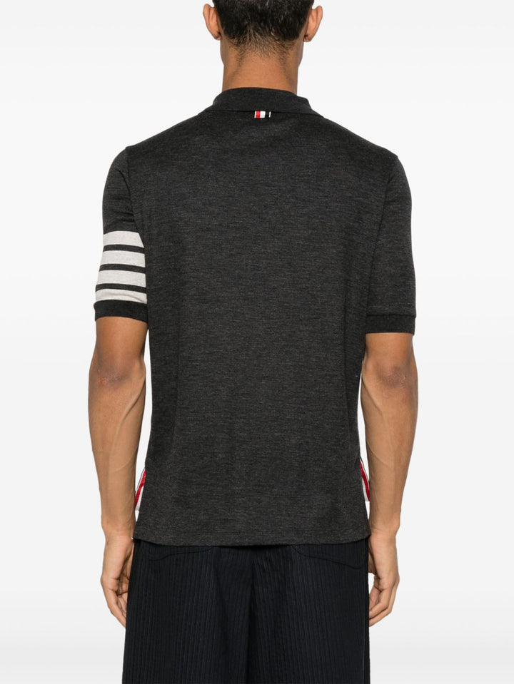 Thom Browne T-shirts and Polos - Charcoal | e35e2b2bdbd2c220bb08e3c2a2c0606ff26c1c4a