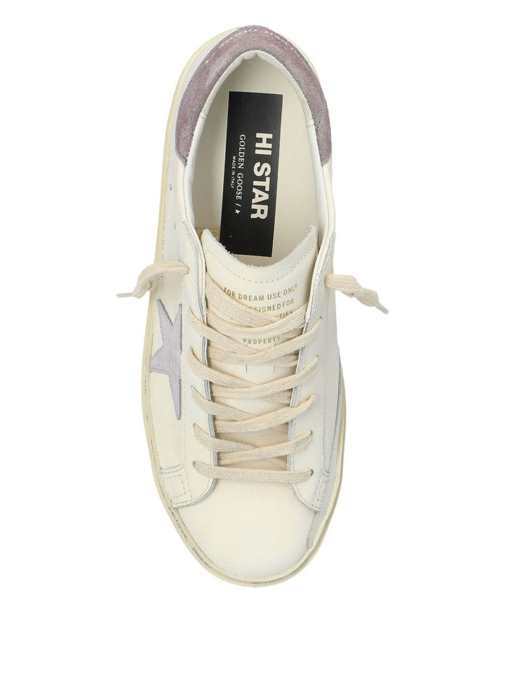 Golden Goose Flat shoes - White/lilla/liliac | e8c7e588222ead3678222f119bc9db51b9e2dd7a