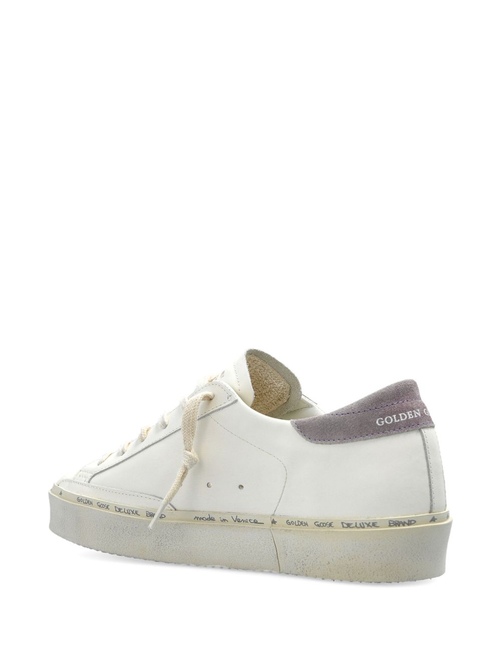 Golden Goose Flat shoes - White/lilla/liliac | bac953dcc57110db21f508f052841de4438194d8