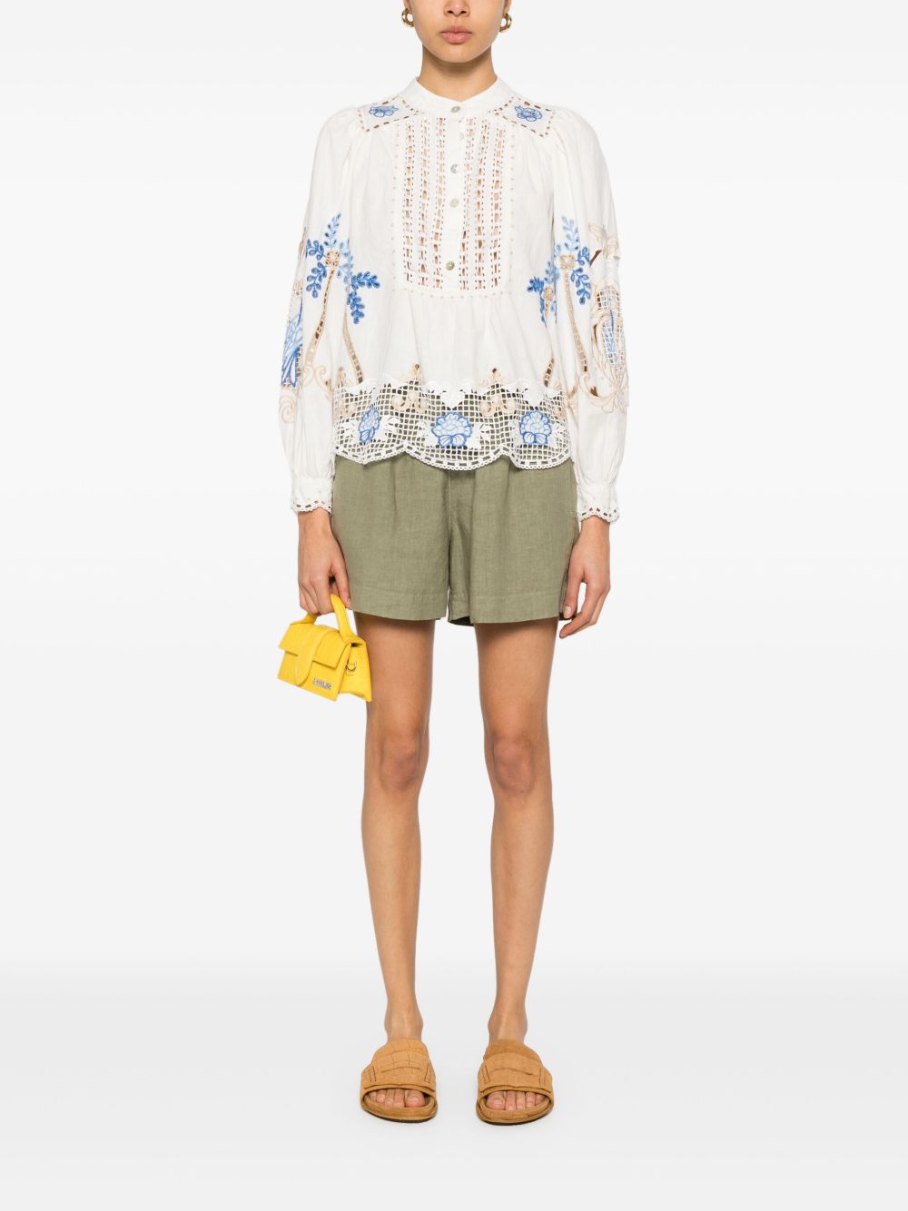 Farm Rio Shirts - Off-white | 661b40f82caa7f23799f9fdc1005c2b1f6563712