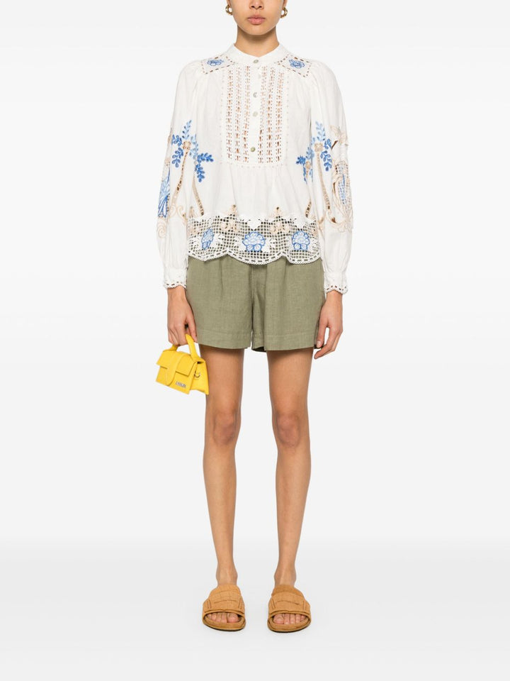 Farm Rio Shirts - Off-white | 661b40f82caa7f23799f9fdc1005c2b1f6563712