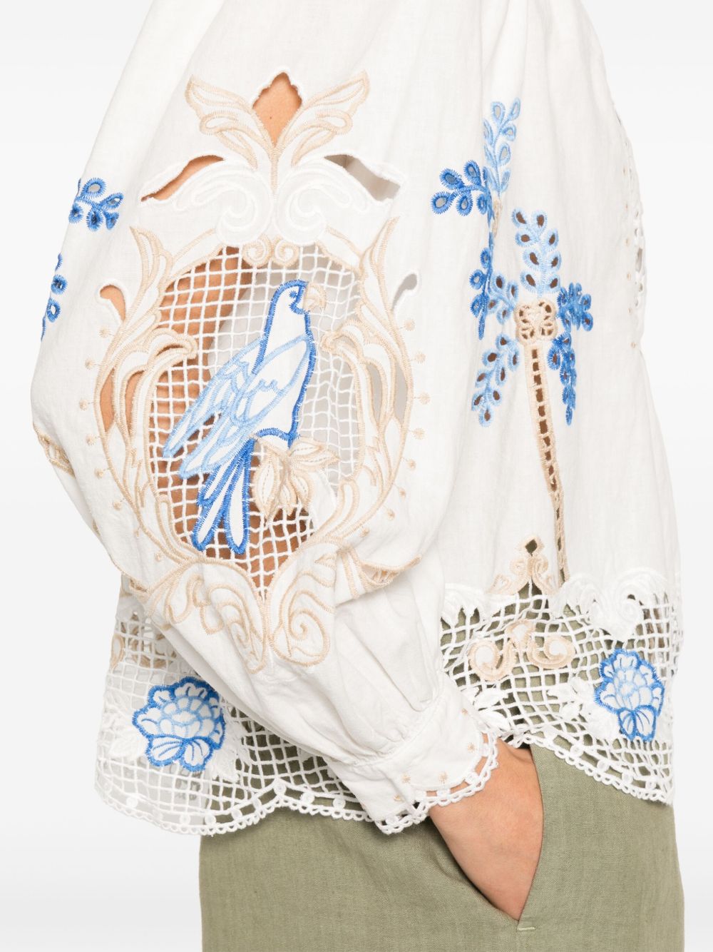 Farm Rio Shirts - Off-white | 20effbb76c9102bc8b70a82e258a737d46663f43