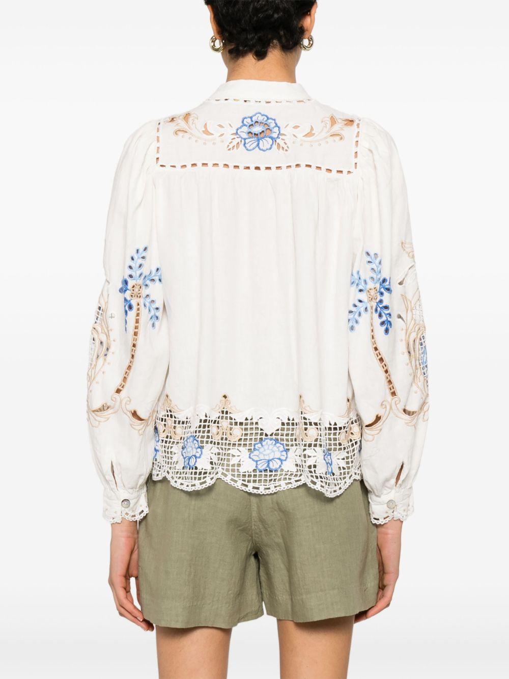 Farm Rio Shirts - Off-white | bc1806524c3f7150c22e1fa55d2cd7a576bddbc0