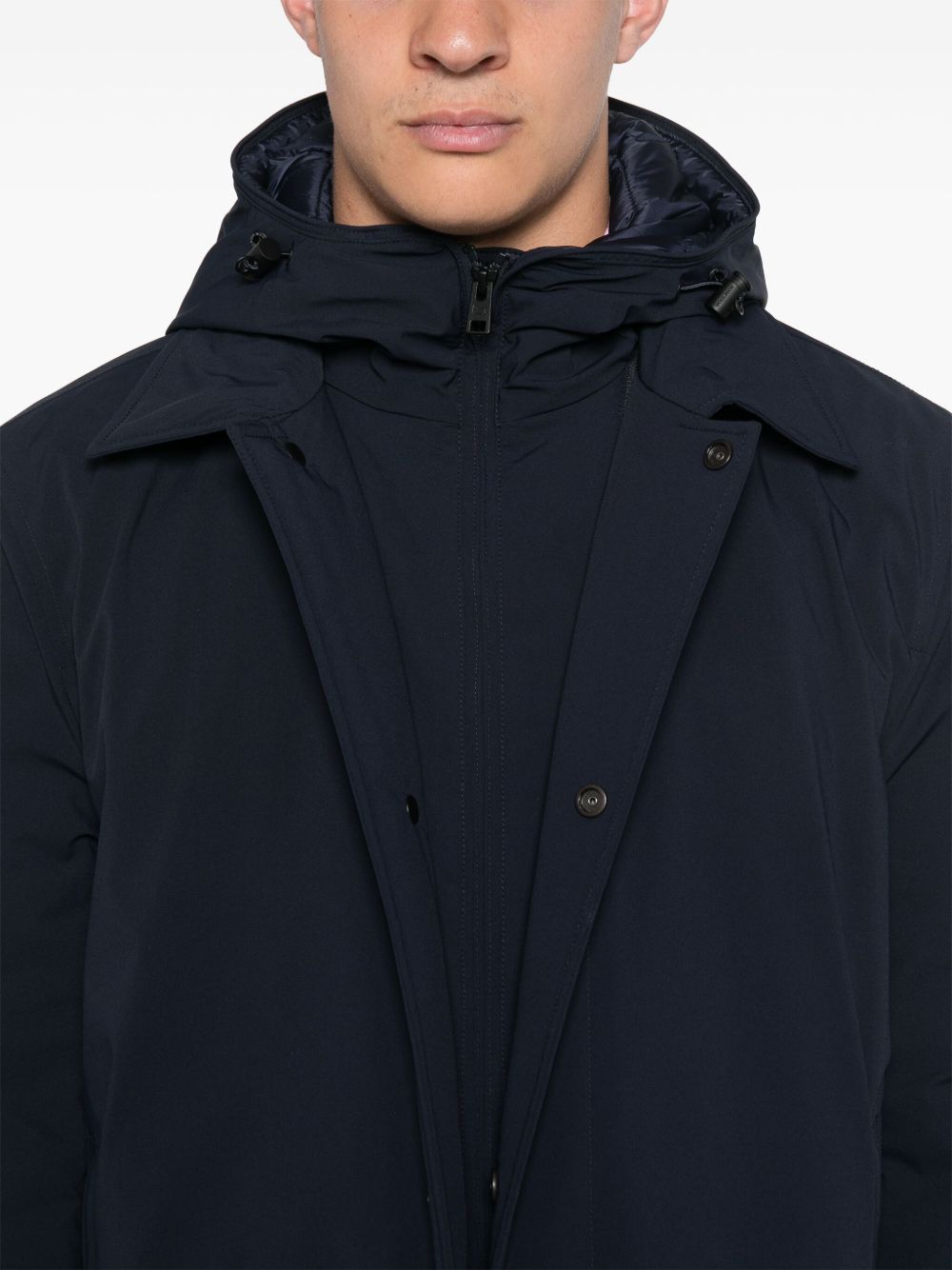 Woolrich Jackets - Melton blue | abdcedc8d6f9c63a2d9748214d7ddb3f30625254
