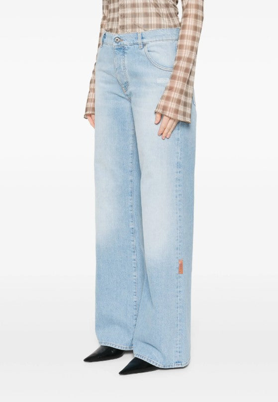 Off-White Jeans - Bleach/white | 5c2041e7746d71b21ad9bb3ec0a163aafd2950b2