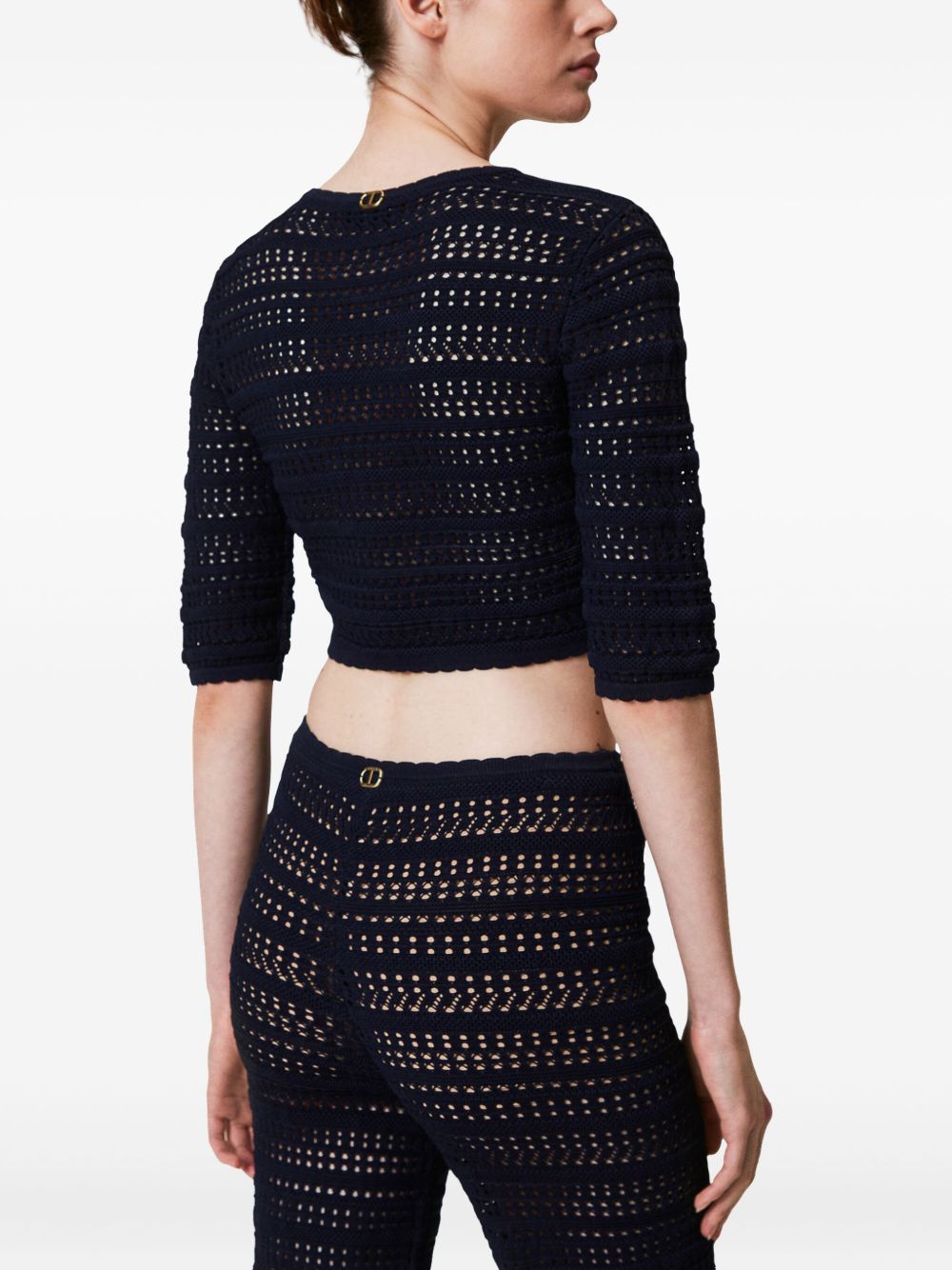 Twin-Set Sweaters - Blue and green | 9981798490e033712dc51317af6548e928042148