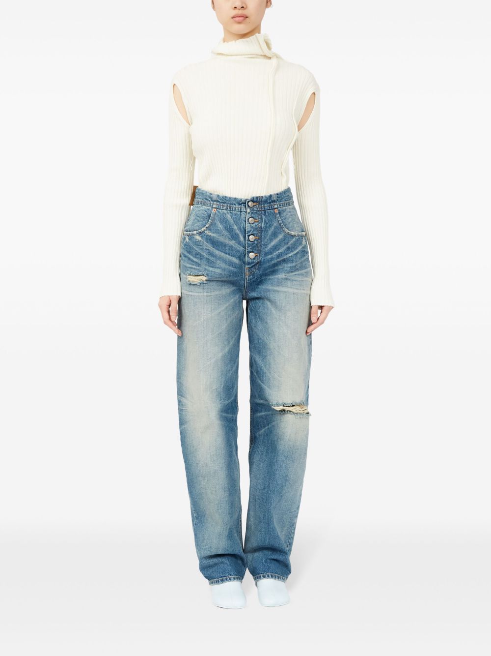 Mm6 Maison Margiela Jeans -  | eaed42b09b07b0c04429e9f49b8d91c130314545