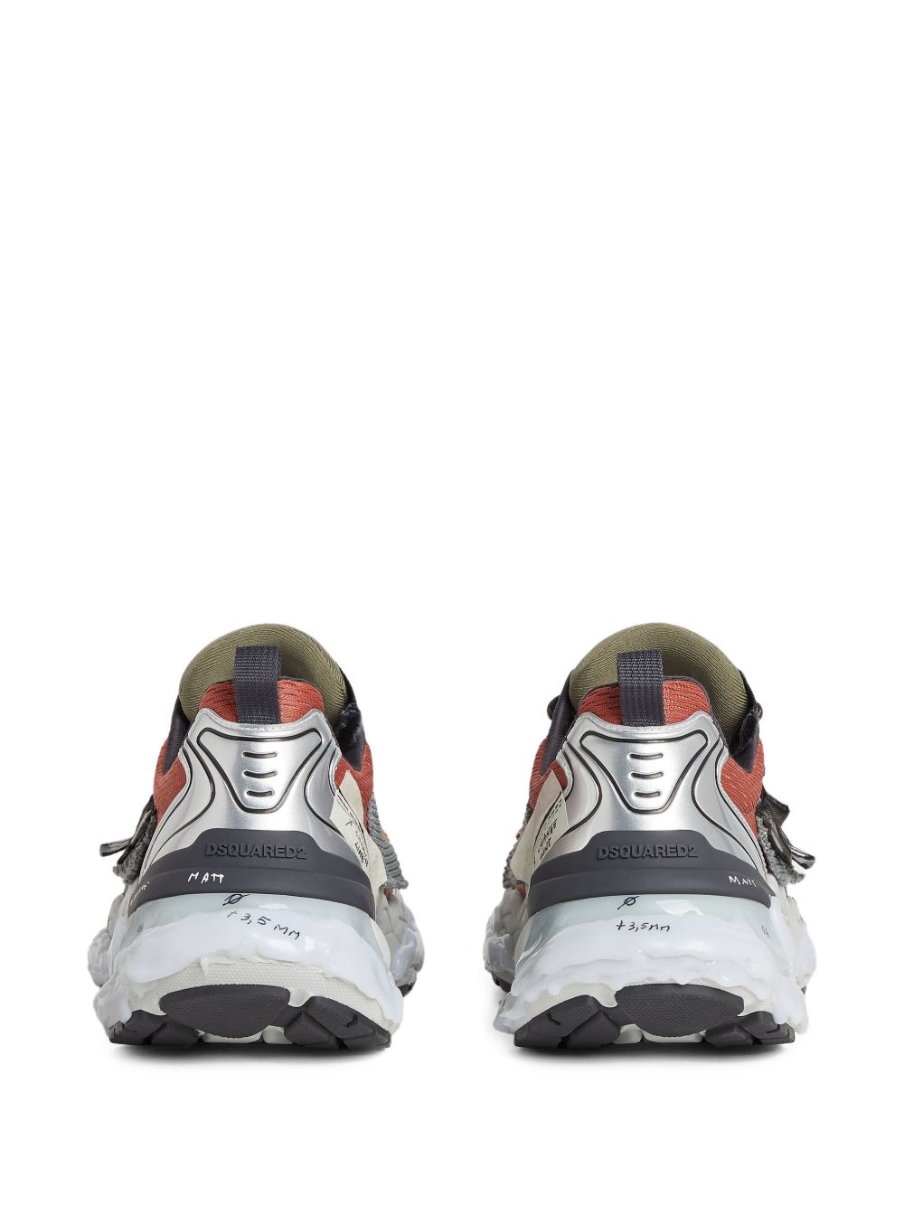 Dsquared2 Flat shoes - Metallici e grigi | 2c7098120b6028d3df3986280035c4838d388d13