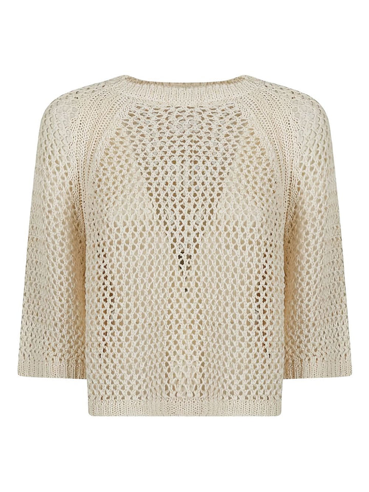 Fabiana Filippi Sweaters - Bianco vaniglia | 7feaa82cd392845007312396575fbe18e77f2d80