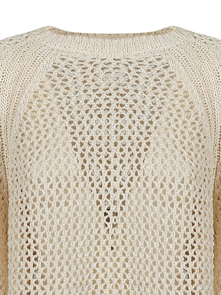 Fabiana Filippi Sweaters - Bianco vaniglia | 77d81c406e5bc1346b076d3dd3d017911e41a357