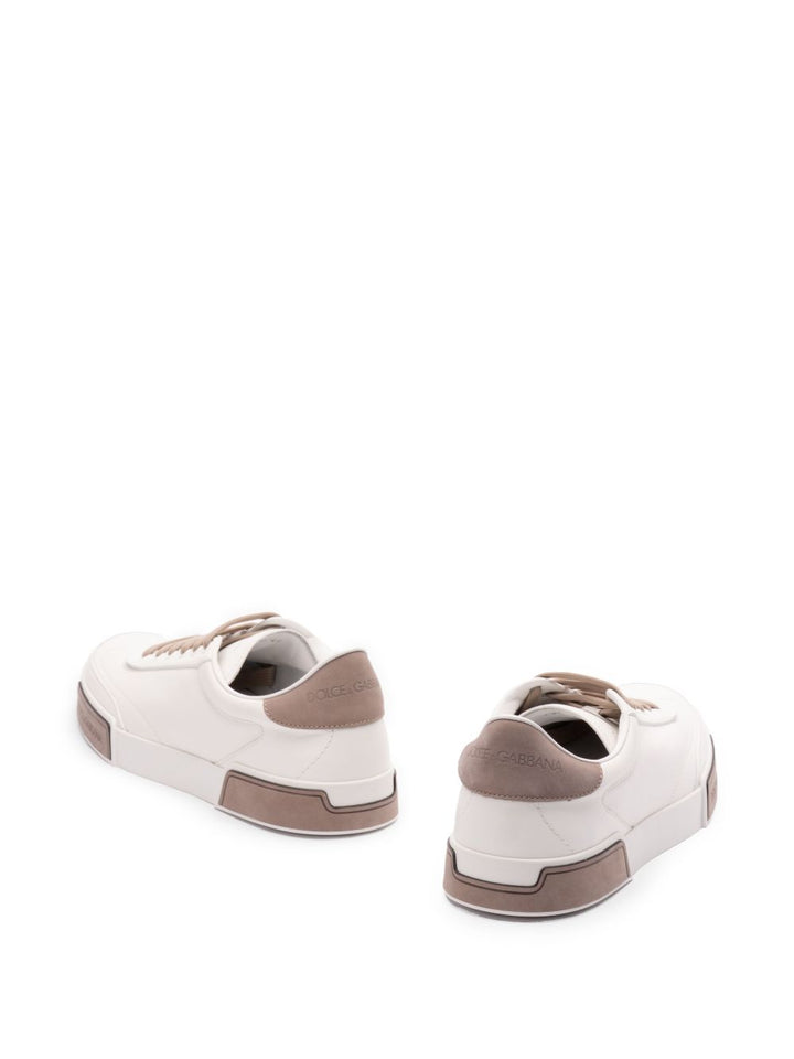 Dolce & Gabbana Flat shoes - Bianco/tortora | 5045b37e9789faee68233f87459a880b0c1869d3