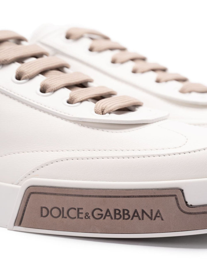 Dolce & Gabbana Flat shoes - Bianco/tortora | 44a35c041975ec415badc20a7dfbc010643b083d