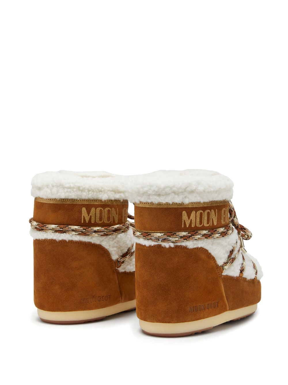 Moon Boot Flat shoes - Whisky/ off white | b4ec7c4704e1aff4ad57d34b0047059978214f88