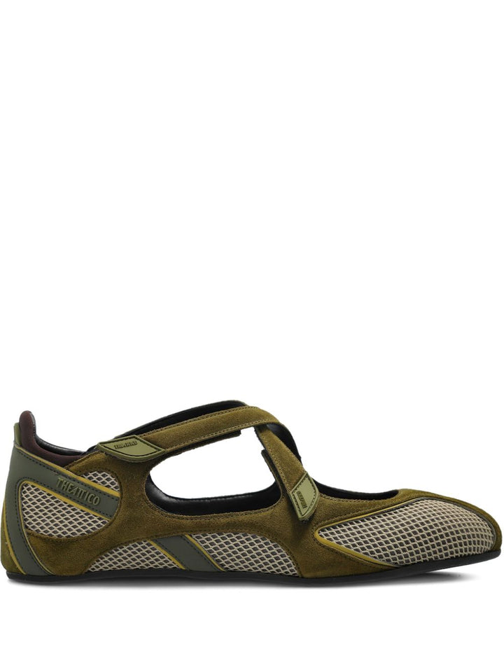 The Attico Flat shoes - Military green | 21ec5edd887b83b23f448db1d9b3f8cf6f6cb7d3